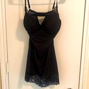 Victoria's Secret Black lace Lingerie Bra Top Women's 36D